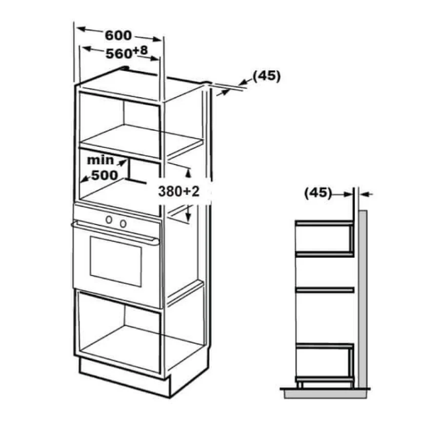 Hafele Built-In Microwave AIDA 28 - Image 2