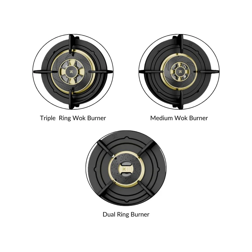 Hafele 4 Burner Hob ALTIUS PLUS 000 - Image 5