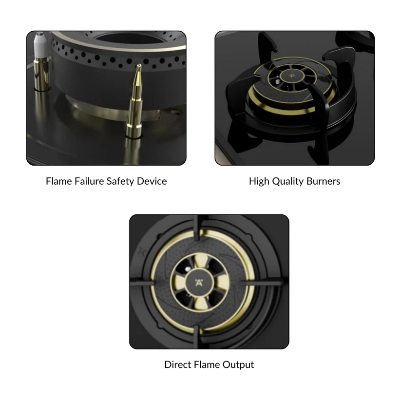 Hafele 4 Burner Hob ALTIUS PLUS 000 - Image 2