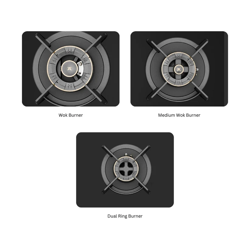 Hafele 5 Burner Hob CRONUS 590 - Image 3
